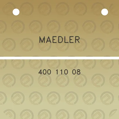 maedler-400-110-08