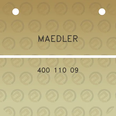 maedler-400-110-09