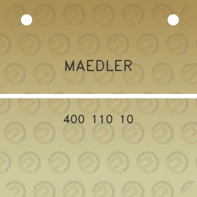 maedler-400-110-10