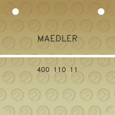 maedler-400-110-11