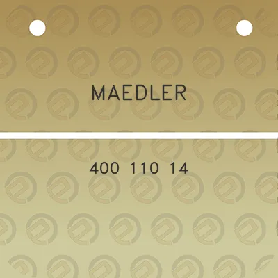 maedler-400-110-14