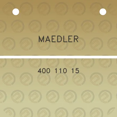 maedler-400-110-15