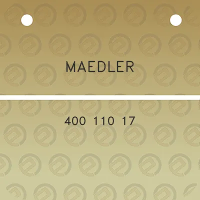 maedler-400-110-17