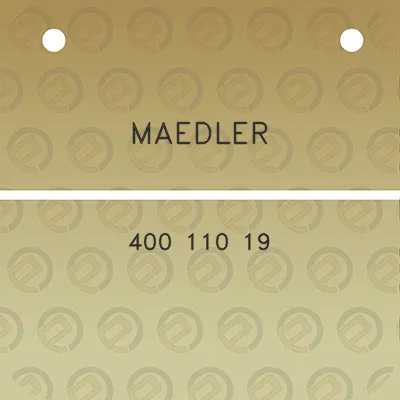 maedler-400-110-19