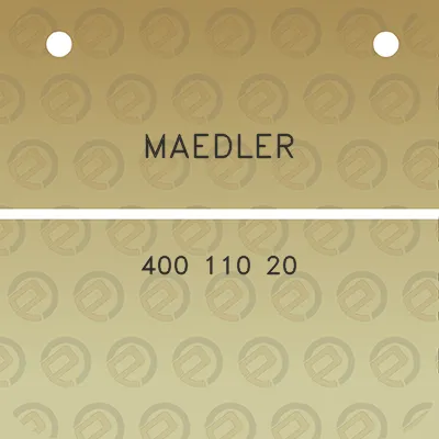 maedler-400-110-20