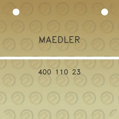 maedler-400-110-23