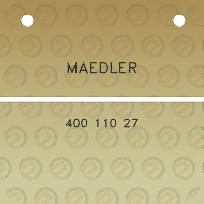 maedler-400-110-27