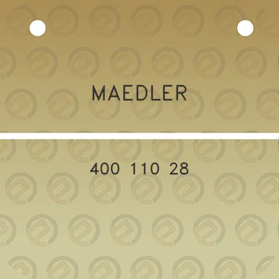 maedler-400-110-28