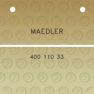 maedler-400-110-33