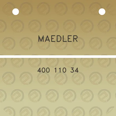 maedler-400-110-34