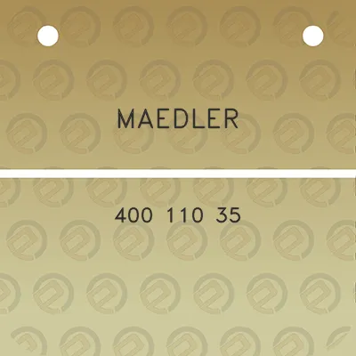 maedler-400-110-35