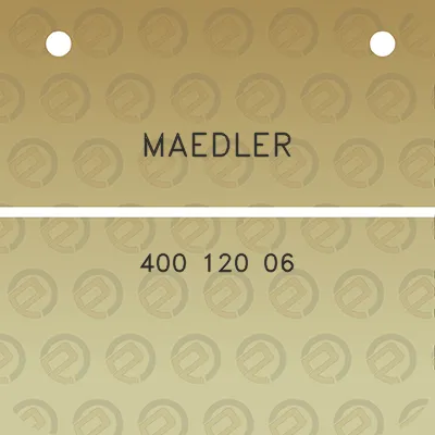 maedler-400-120-06