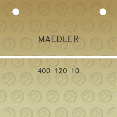 maedler-400-120-10