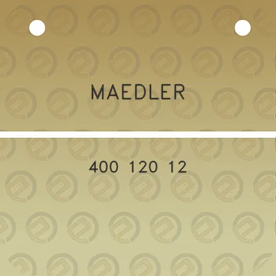 maedler-400-120-12