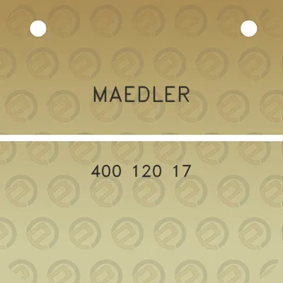 maedler-400-120-17