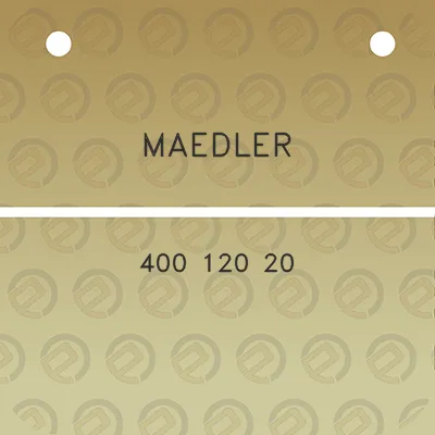 maedler-400-120-20