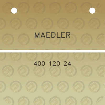 maedler-400-120-24