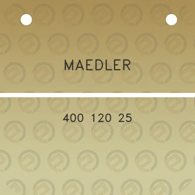 maedler-400-120-25