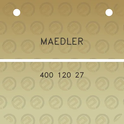 maedler-400-120-27