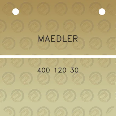 maedler-400-120-30