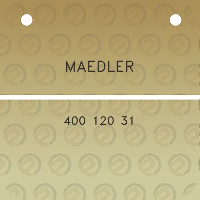 maedler-400-120-31