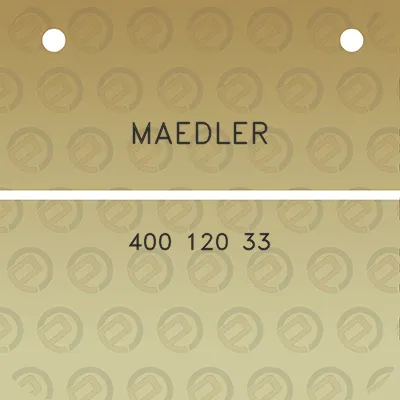 maedler-400-120-33