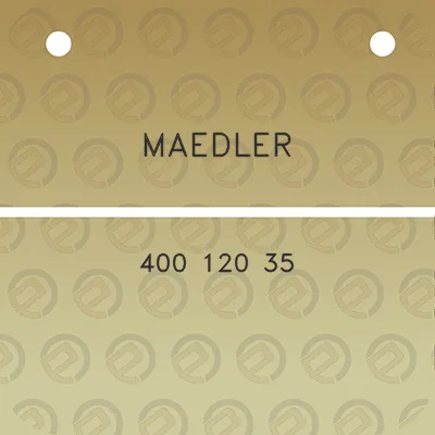 maedler-400-120-35