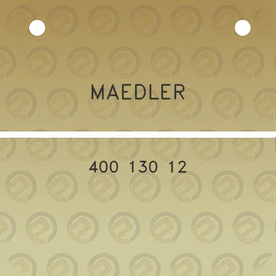 maedler-400-130-12