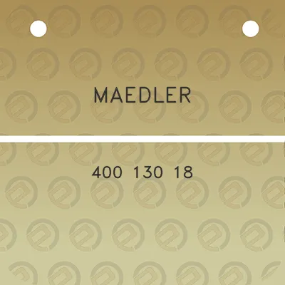 maedler-400-130-18