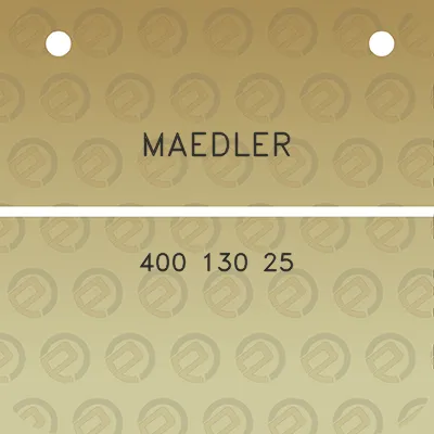 maedler-400-130-25