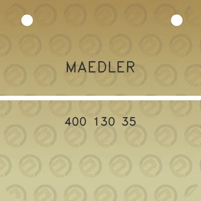 maedler-400-130-35