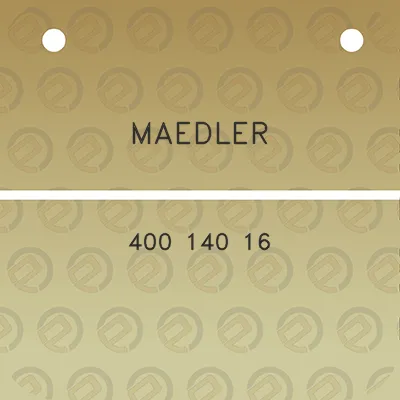 maedler-400-140-16