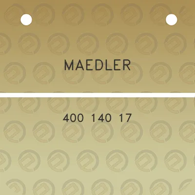 maedler-400-140-17