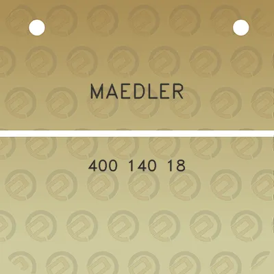 maedler-400-140-18