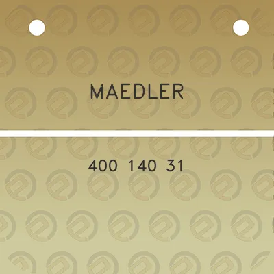 maedler-400-140-31