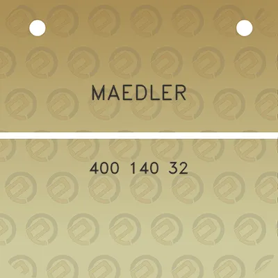 maedler-400-140-32