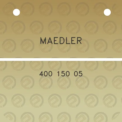 maedler-400-150-05