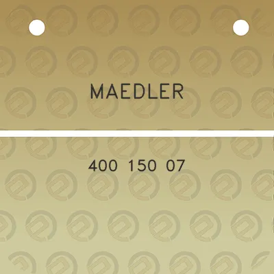 maedler-400-150-07