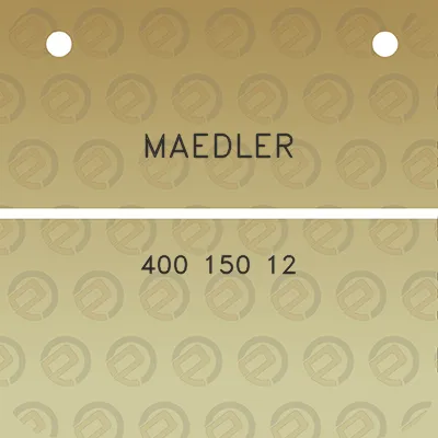 maedler-400-150-12