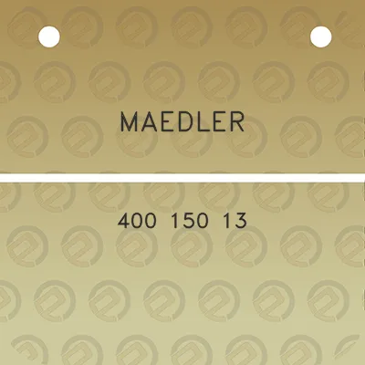 maedler-400-150-13