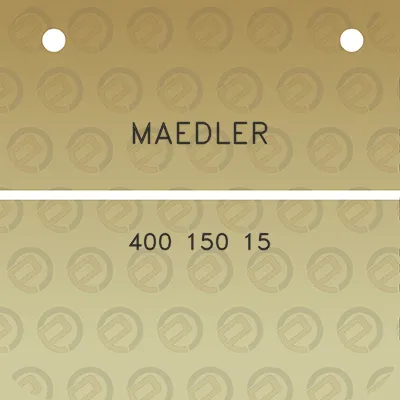 maedler-400-150-15