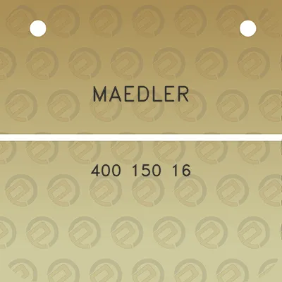 maedler-400-150-16