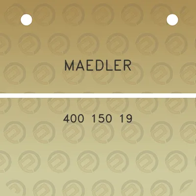 maedler-400-150-19