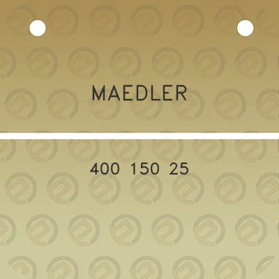 maedler-400-150-25