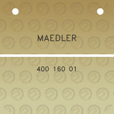 maedler-400-160-01