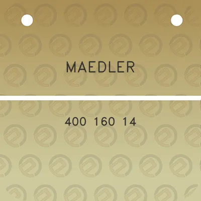 maedler-400-160-14