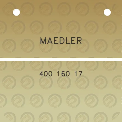 maedler-400-160-17