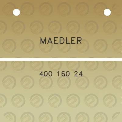 maedler-400-160-24