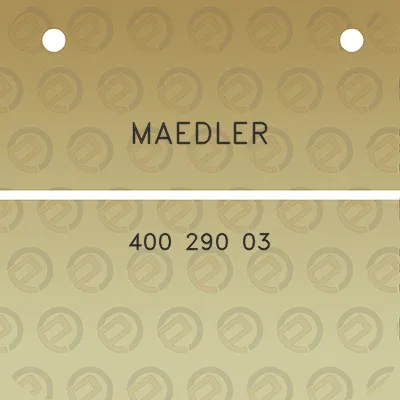 maedler-400-290-03