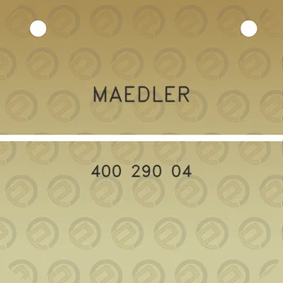 maedler-400-290-04